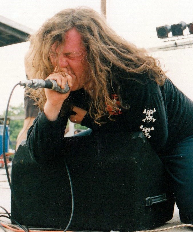 Seth Putnam, grindcore singer of AxCX